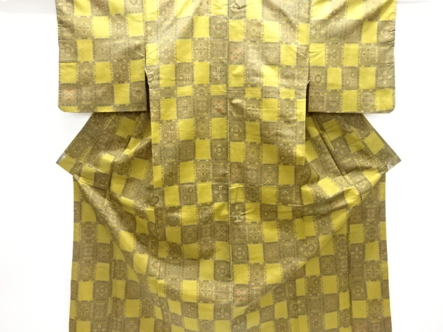 JAPANESE KIMONO / OSHIMA TSUMUGI / SARASA